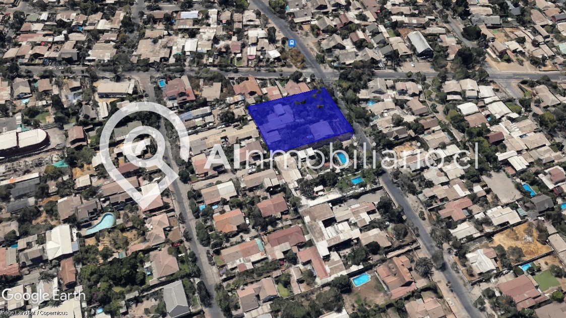 Superficie propiedad en venta avenida peru comuna de la florida