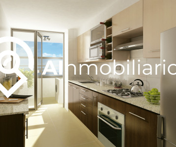 Vista de la cocina del departamento en venta en Antofagasta