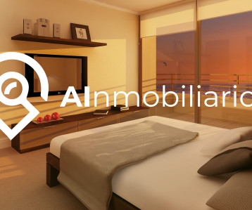 Vista hacia el dormitorio de los departamentos ubicados en Antofagasta