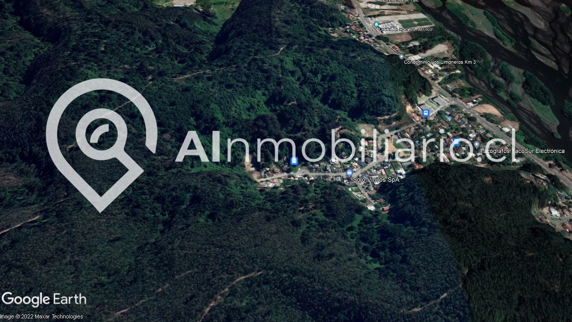 vista aérea loteo en venta ubicado en san pedro de la paz