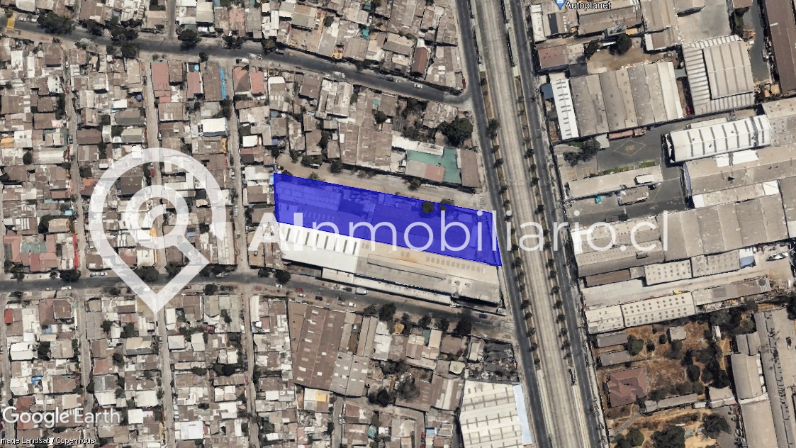 vista aerea de la propiedad en venta ubicada en santa rosa comuna de san miguel