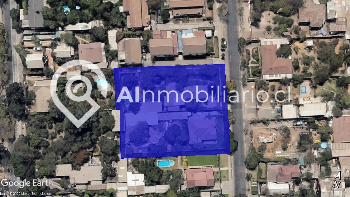 vista área terreno en venta ubicado en peru comuna de la florida