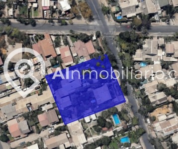 vista aérea propiedad en venta avenida peru comuna de la florida