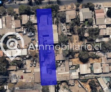 Imagen de la superficie del terreno en venta en Quinta Normal