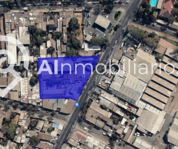 Imagen de la superficie del terreno en venta en El Salto, comuna de Recoleta