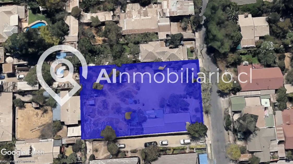 vista aérea terreno en venta av brasil comuna de la florida