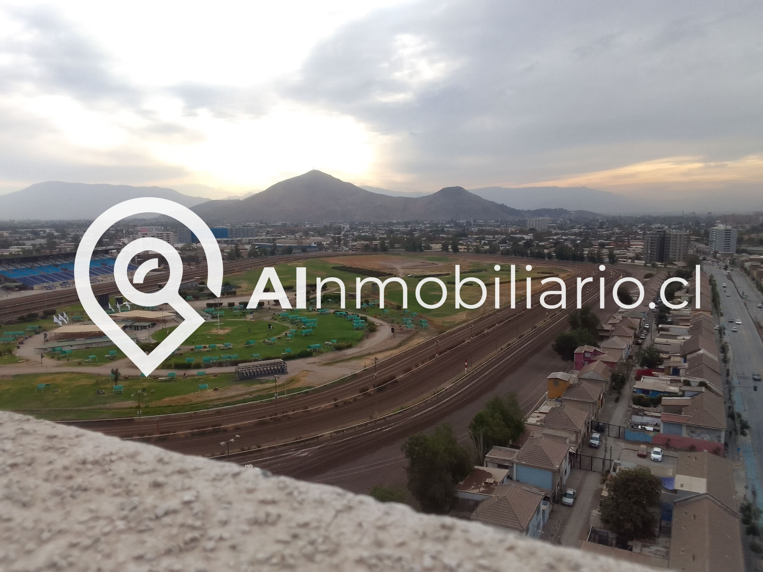 Vista desde los departamentos en independencia hacia el hipódromo