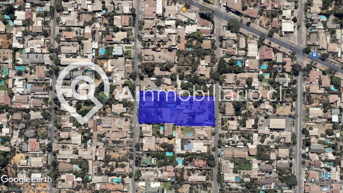 Vista panorámica del terreno en venta en la calle Ecuador, La Florida