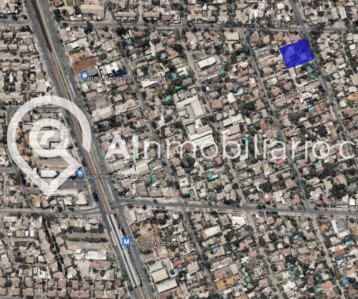 mapa propiedad en venta avenida peru comuna de la florida