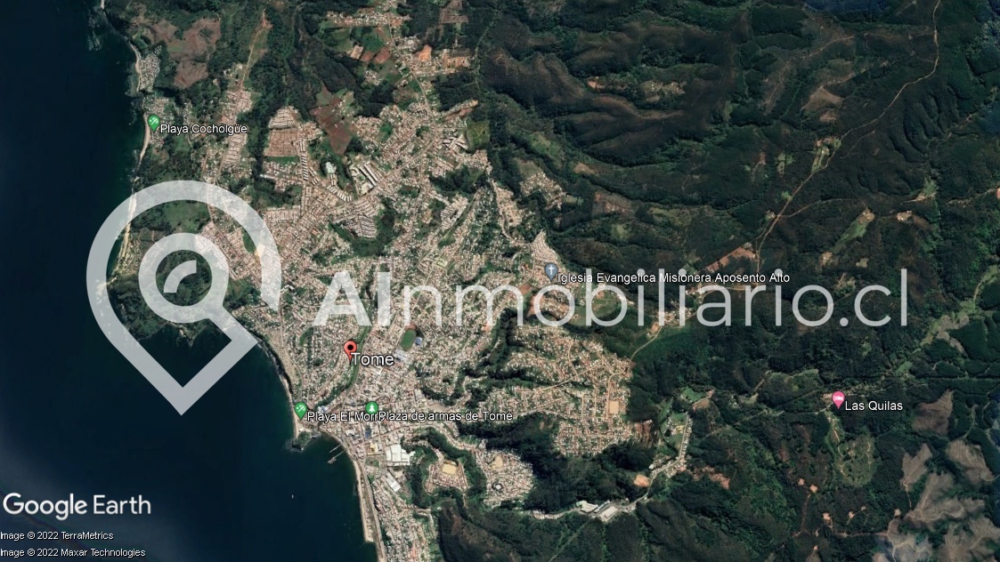 vista aérea de loteo en venta ubicado en La Junta