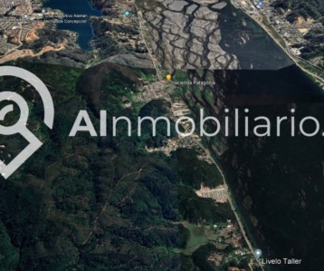 vista panorámica de loteo en venta ubicado en san pedro de la paz