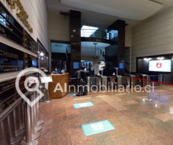 Interior de la oficina Miraflores comuna de Santiago