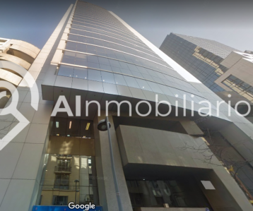 Vista exterior edificio ubicado en Miraflores comuna de Santiago