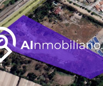 Imagen de la superficie del terreno de 26.261 m2.