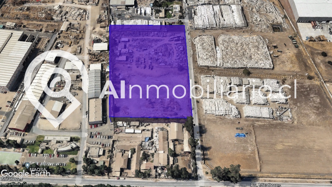 Superficie de terreno en venta en El Bosque, Pudahuel.