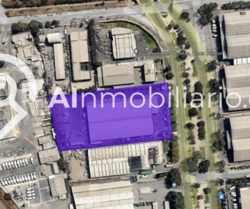 Venta aérea Macul, av marathon, vista mapa