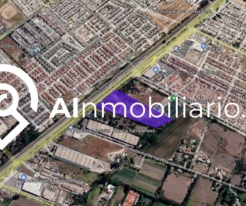 Imagen del terreno en venta en zona industrial, ideal para bodegas y centros logísticos.