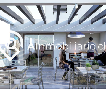 Vista de la entrada edificio Curiñanca