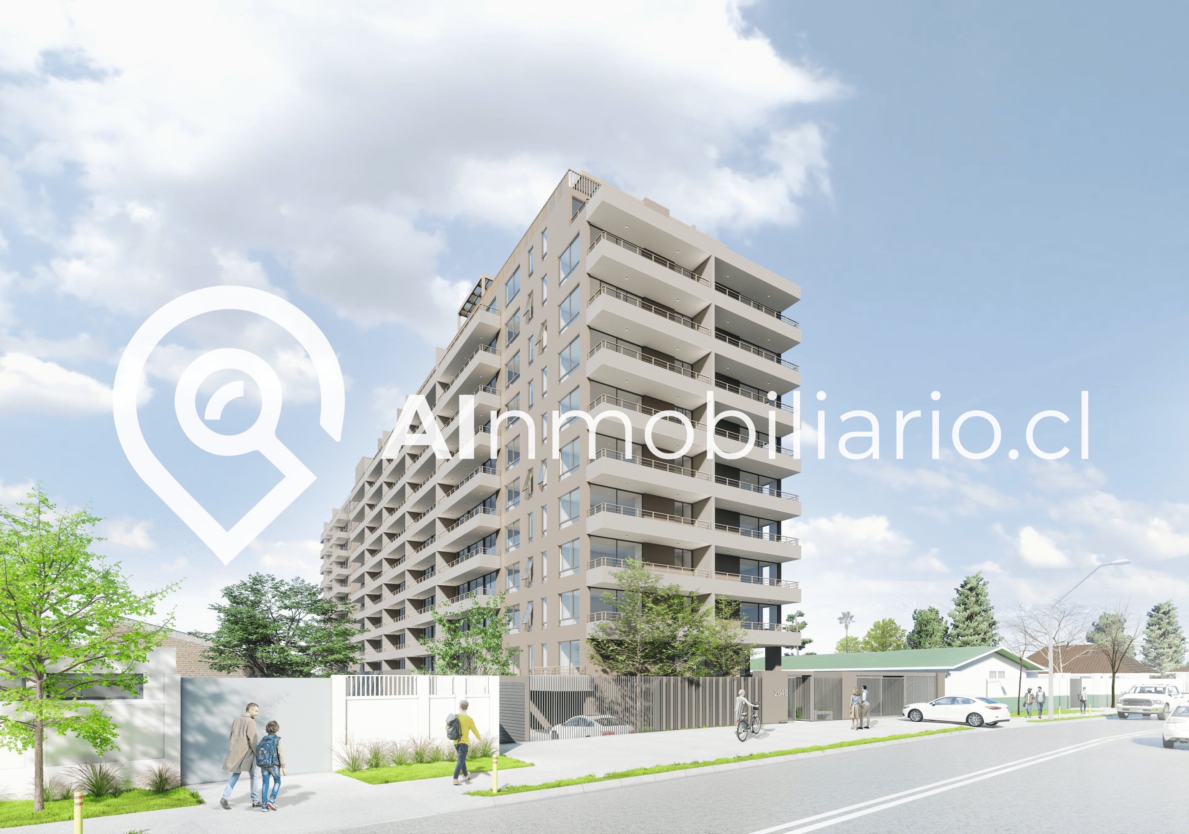 Fachada edificio Fermín Vivaceta