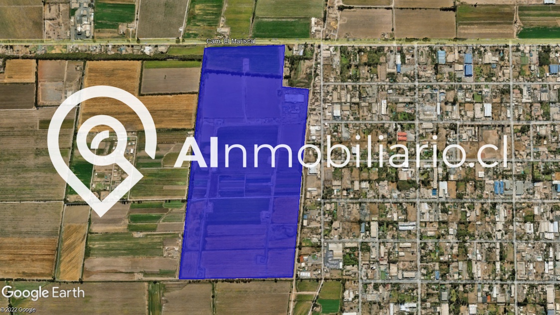 Imagen de la superficie de la propiedad en venta en El Mariscal, San Bernardo. ¡Conoce más detalles!