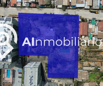 Amplio terreno en venta en una de las mejores ubicaciones de La Cisterna, con 3.245 m2 de superficie.