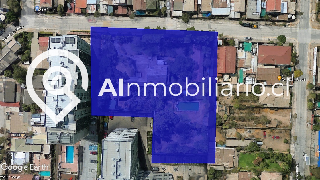 Amplio terreno en venta en una de las mejores ubicaciones de La Cisterna, con 3.245 m2 de superficie.