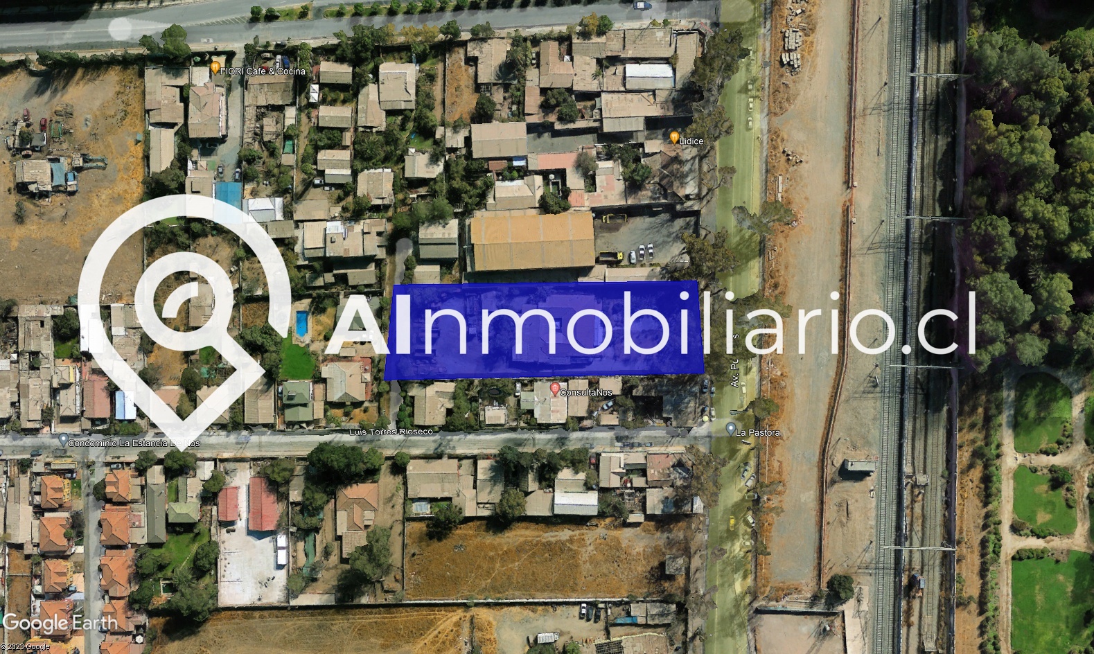 Imagen del detalle del terreno de la propiedad en venta en Av. Portales, San Bernardo. ¡No te la pierdas!