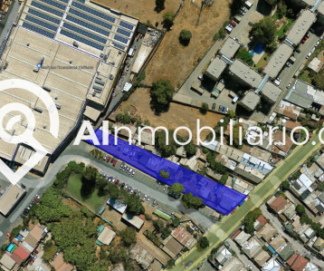 Vista del terreno ubicado en Arturo Prat en la comuna de Quilicura