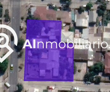 vista aerea de terreno en venta fabriciano gonzales comuna de macul