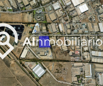 Imagen de la distribución de la propiedad en venta en Quilicura, que muestra la ubicación de las bodegas y su relación con el terreno