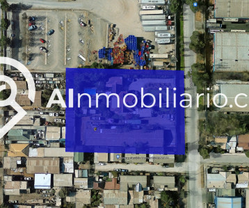 Imagen de la superficie del terreno de 3.216 m2 en venta en La Cisterna