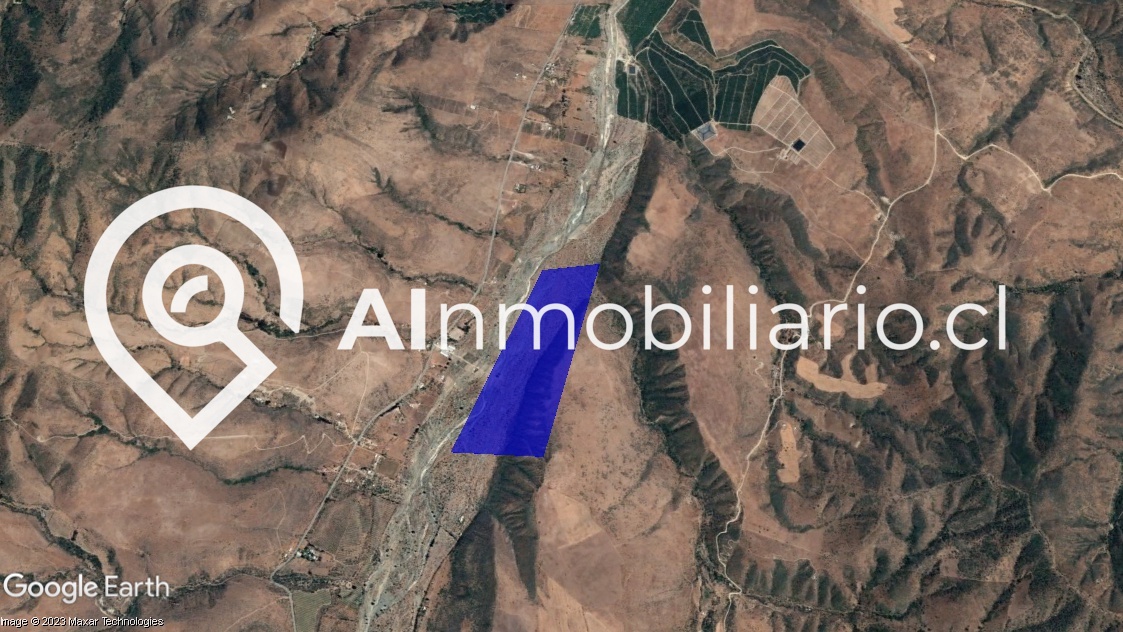 Imagen de la superficie del terreno en venta en Los Vilos Quilimari