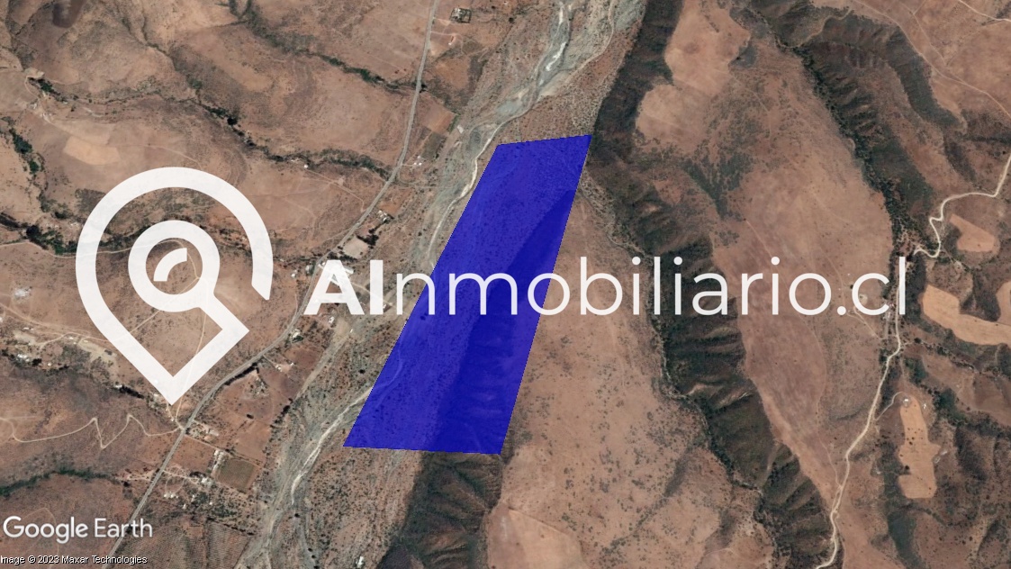 Imagen de la superficie de la propiedad en venta en Los Vilos Quilimari
