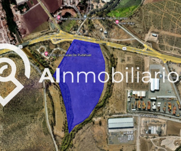 Vista aérea de la superficie de terreno en venta en Ruta 68 Pudahuel