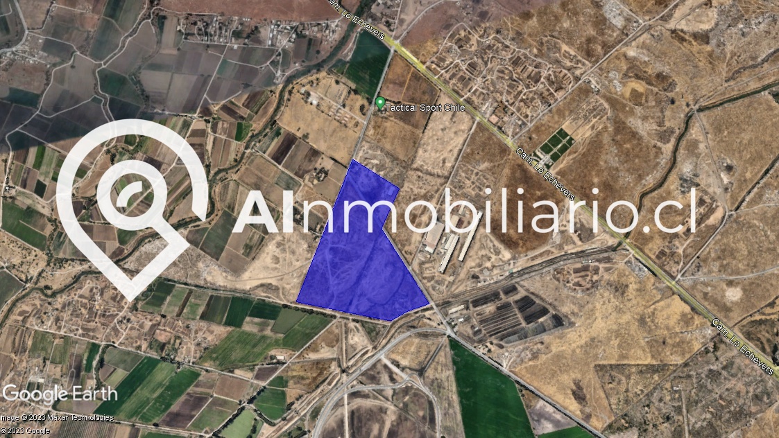 Foto de la superficie del terreno en venta en Camino Lo Boza Pudahuel