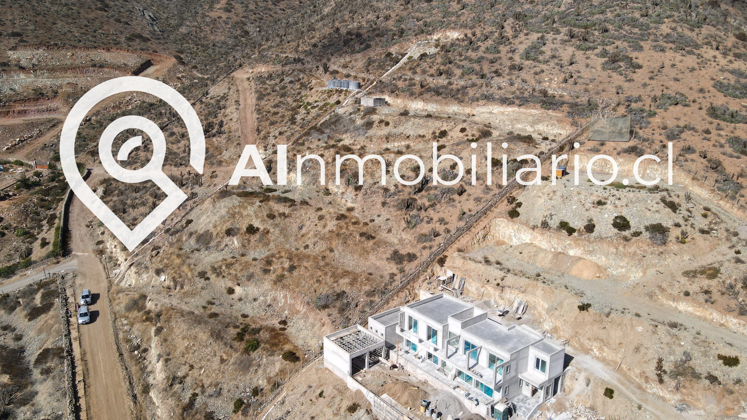 Vista aérea de la superficie del terreno en venta en La Serena, Cerro Grande: Aprovecha esta oportunidad