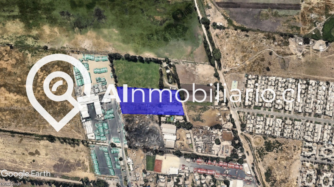 Vista aérea de la superficie de la propiedad en venta en Quilicura, Sitio 11