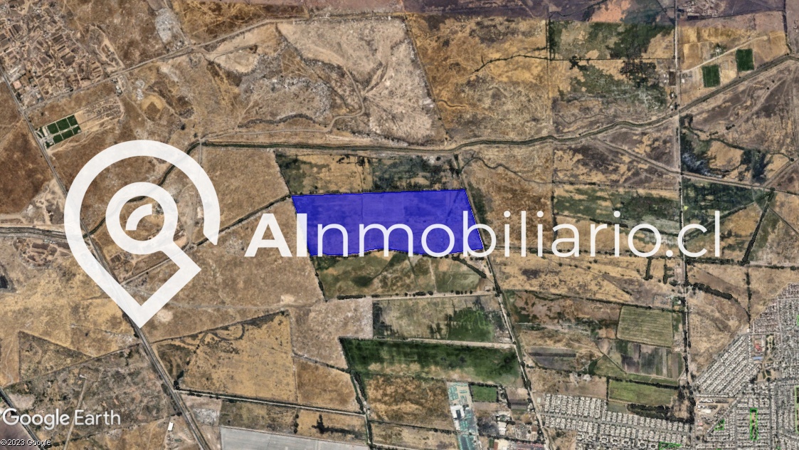 Imagen del plano de la propiedad en venta en calle ColoColo, Quilicura, que muestra la distribución del terreno y sus características.