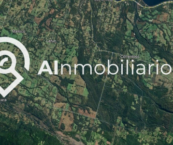 Venta de loteos de parcelas en la región de Los Ríos: Vista aérea exclusiva