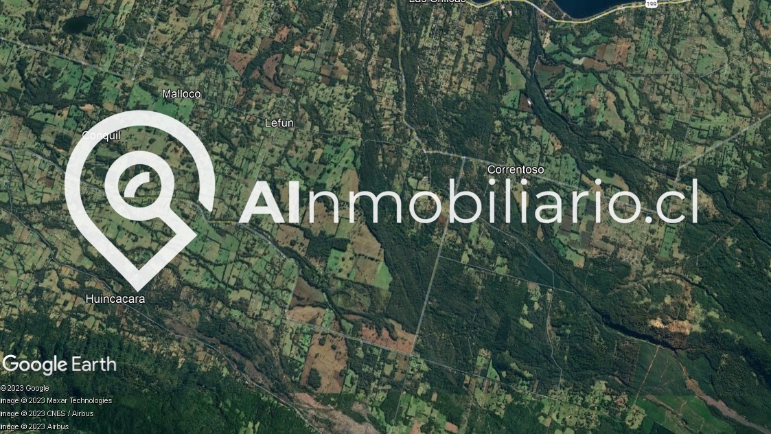 Venta de loteos de parcelas en la región de Los Ríos: Vista aérea exclusiva