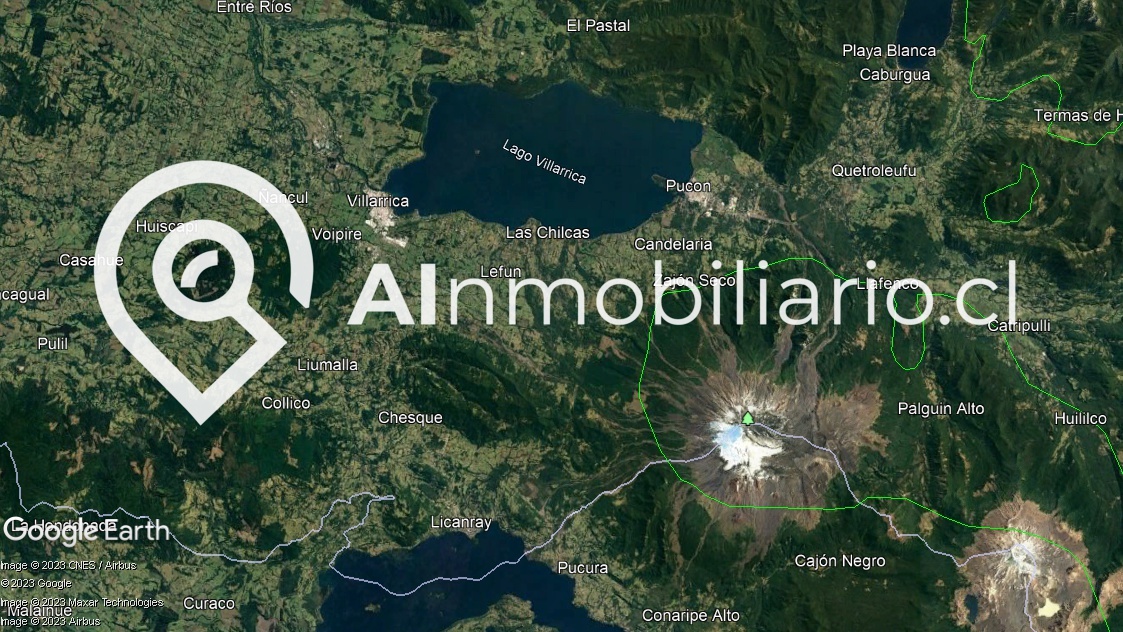Venta de loteos de parcelas en la región de Los Ríos: Vista aérea impresionante