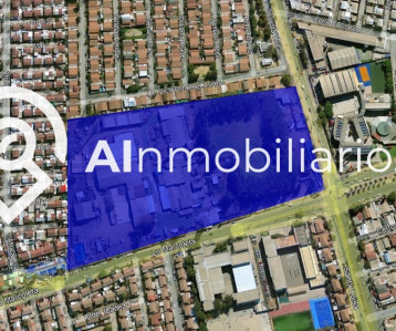 Vista aérea de la propiedad con potencial de inversión en Marcoleta, Quilicura