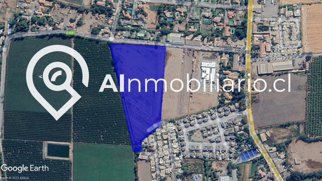 Venta de terreno espacioso en Perfecto de la Fuente, Rinconada de los Andes