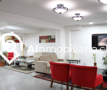 Área de Recepción en el Hotel Windsor, Comuna de Santiago