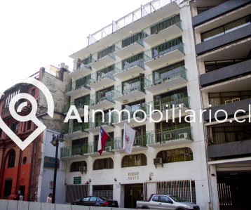 Impresionante Fachada del Hotel Windsor, Comuna de Santiago